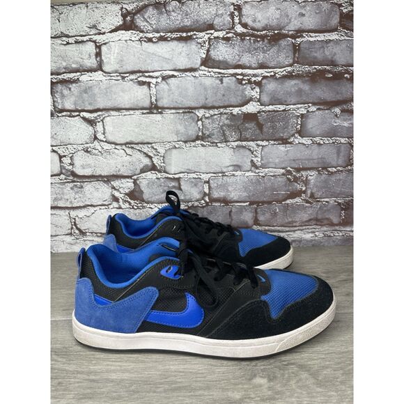 Nike Alleyoop SB Royal Blue Black Synthetic Skate Shoes Men’s Sz 10.5M US/44.EU - Picture 3 of 16